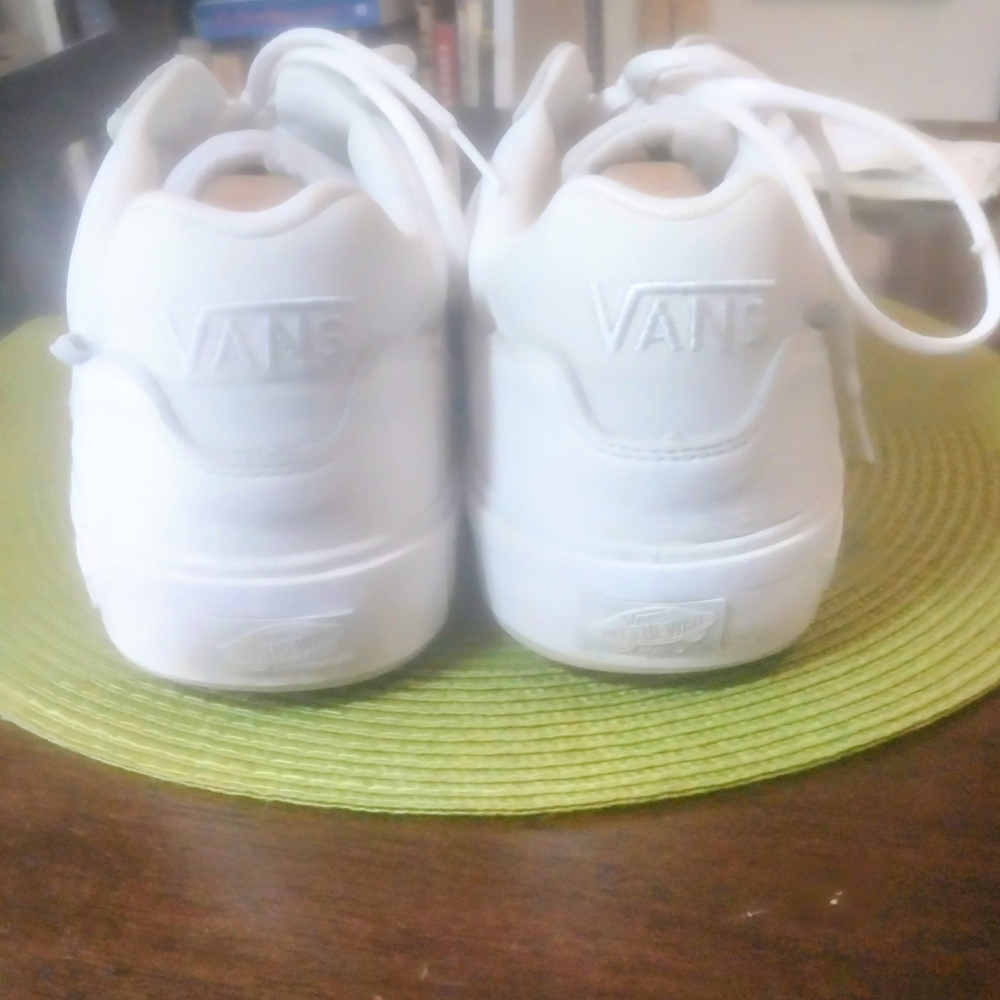 Vans Men's Classic Wafflecup White Sneakers OOP - Picture 4 of 5